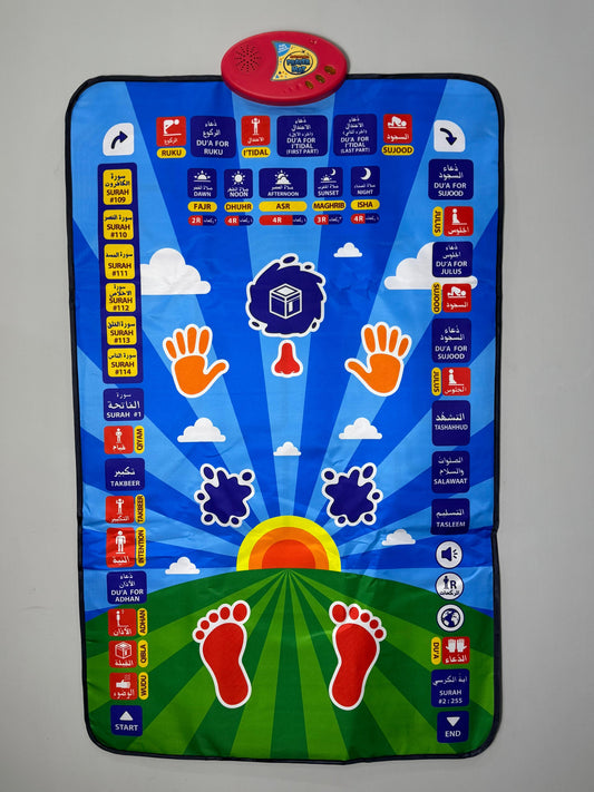 Educational Prayer Mat for Kids (7 Languages)