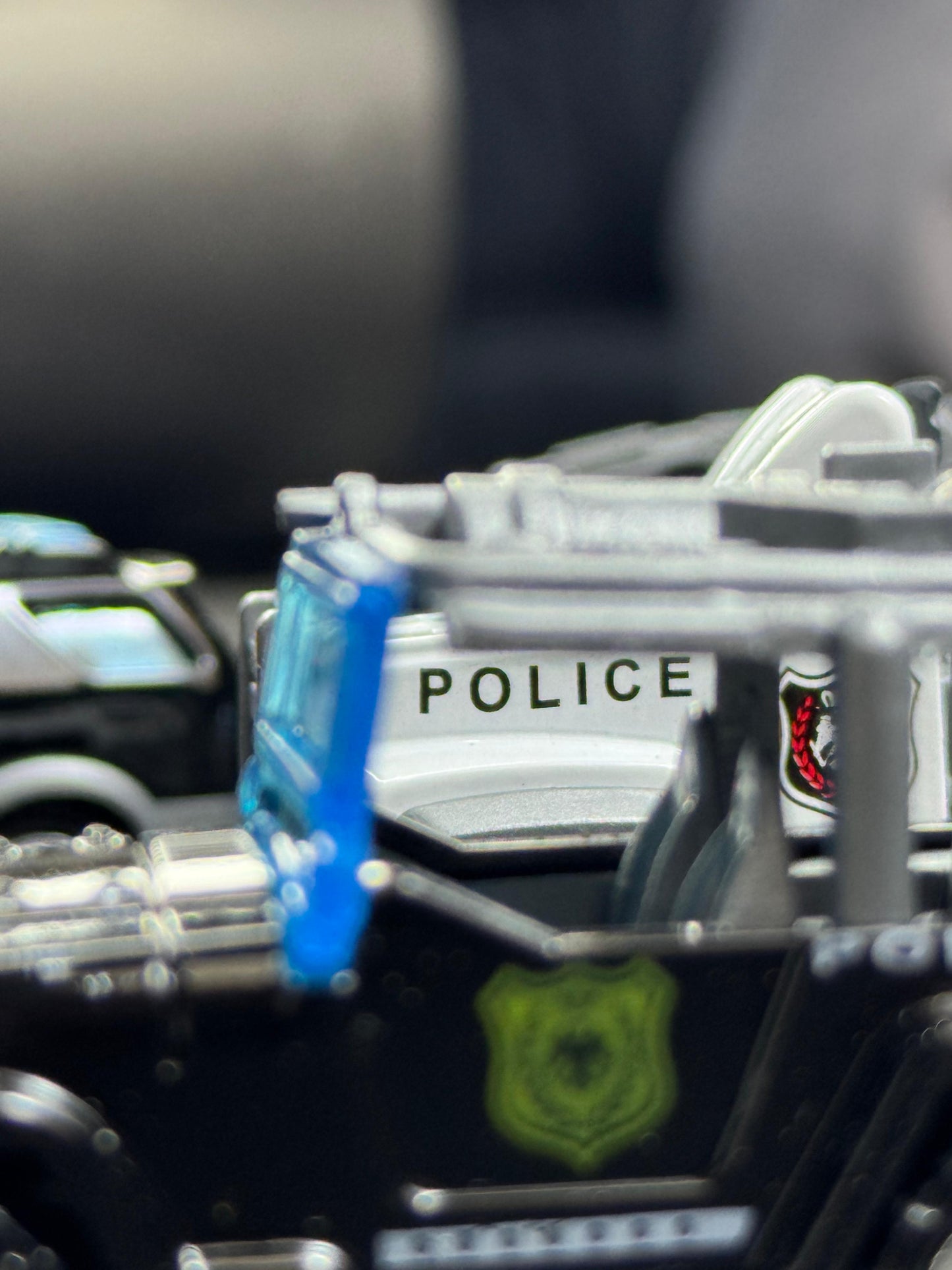 Alloy Police Force Car Set (6-Pack)