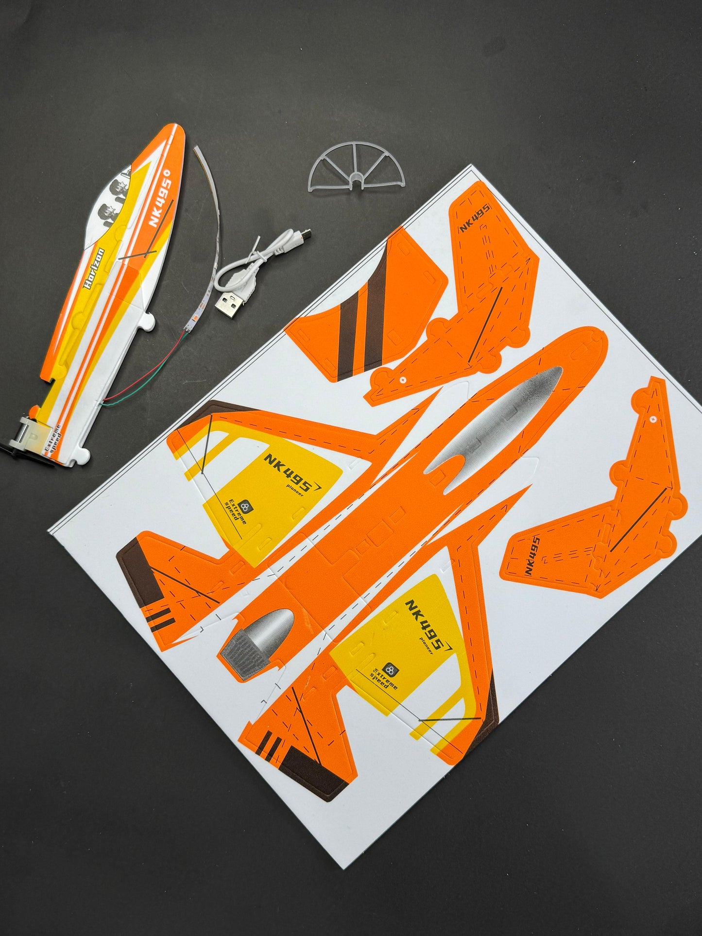 Rechargeable Electric Foam Glider Jet β DIY Flying Fun!
