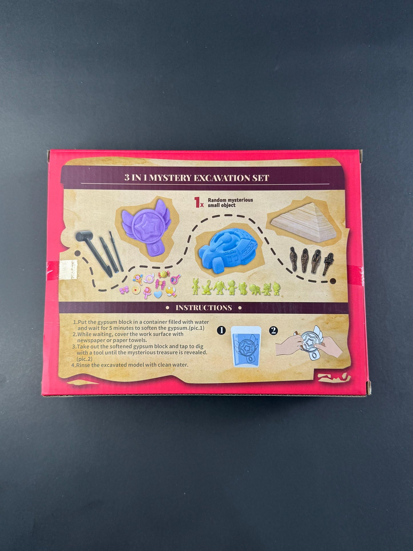 3-in-1 Mystery Mining Adventure Set 🪓🔍