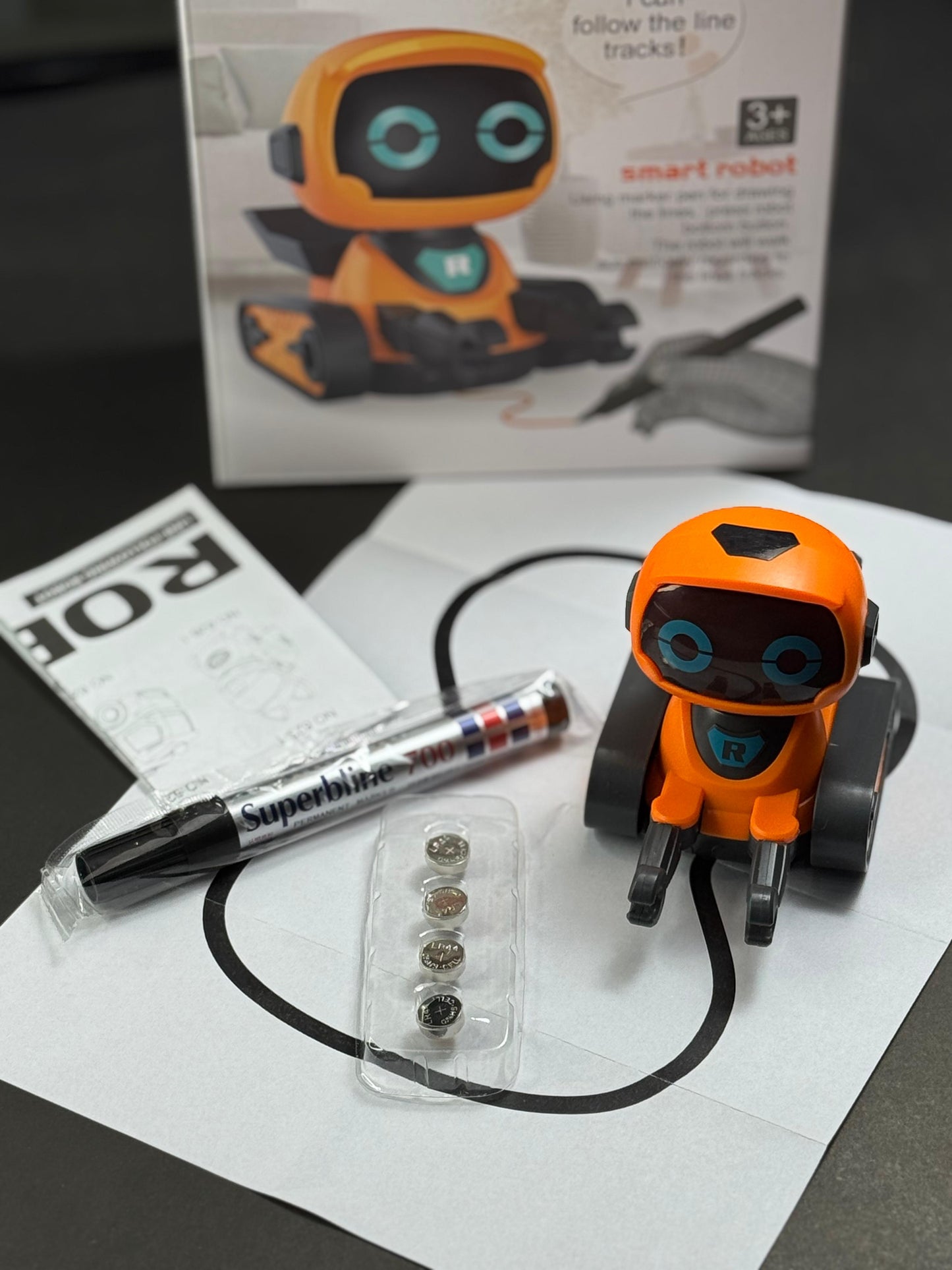 RoboBuddy: The Line-Following Adventure Bot