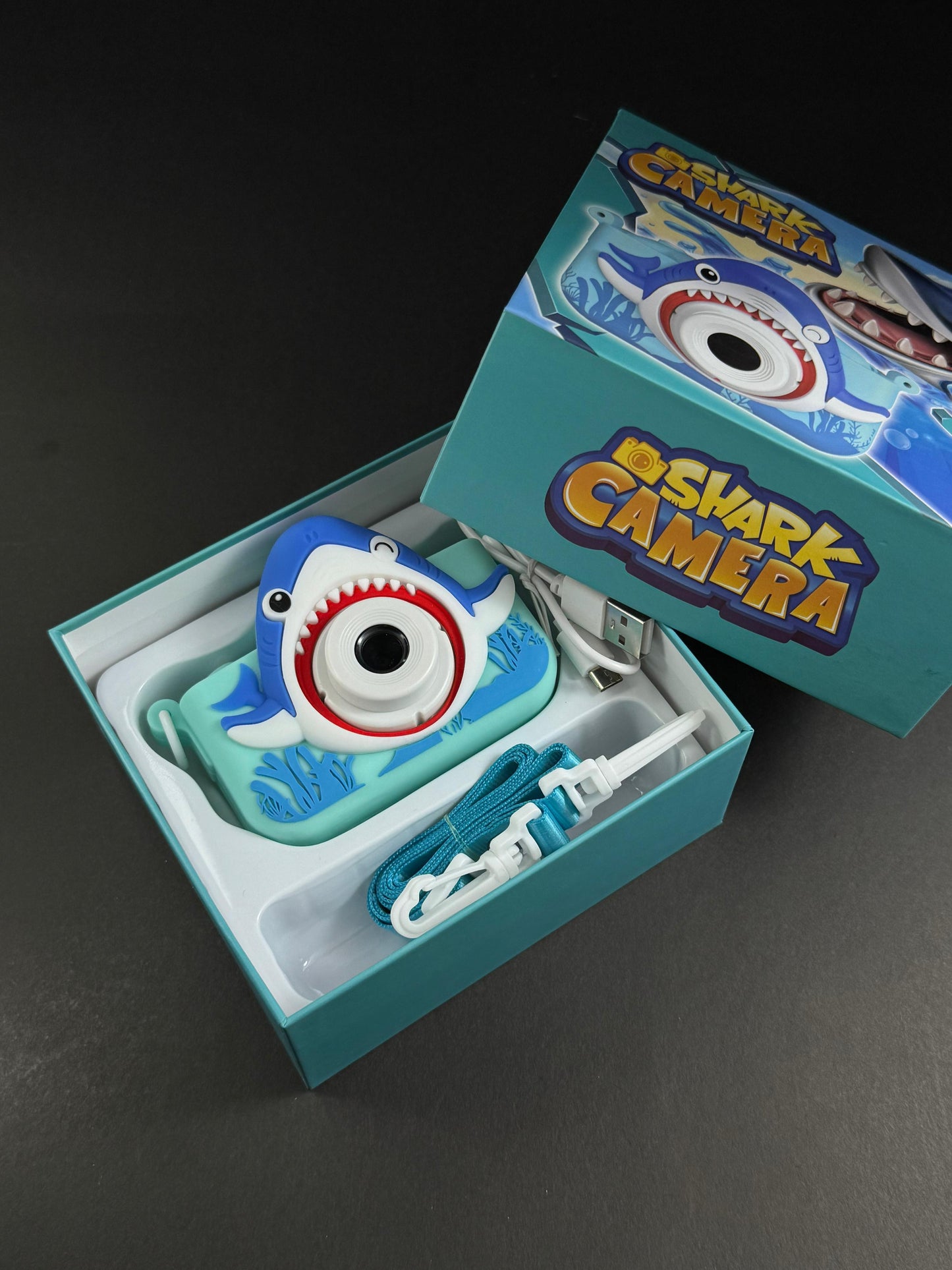Shark Digital Kids Camera HD Video/Picture Rechargeable