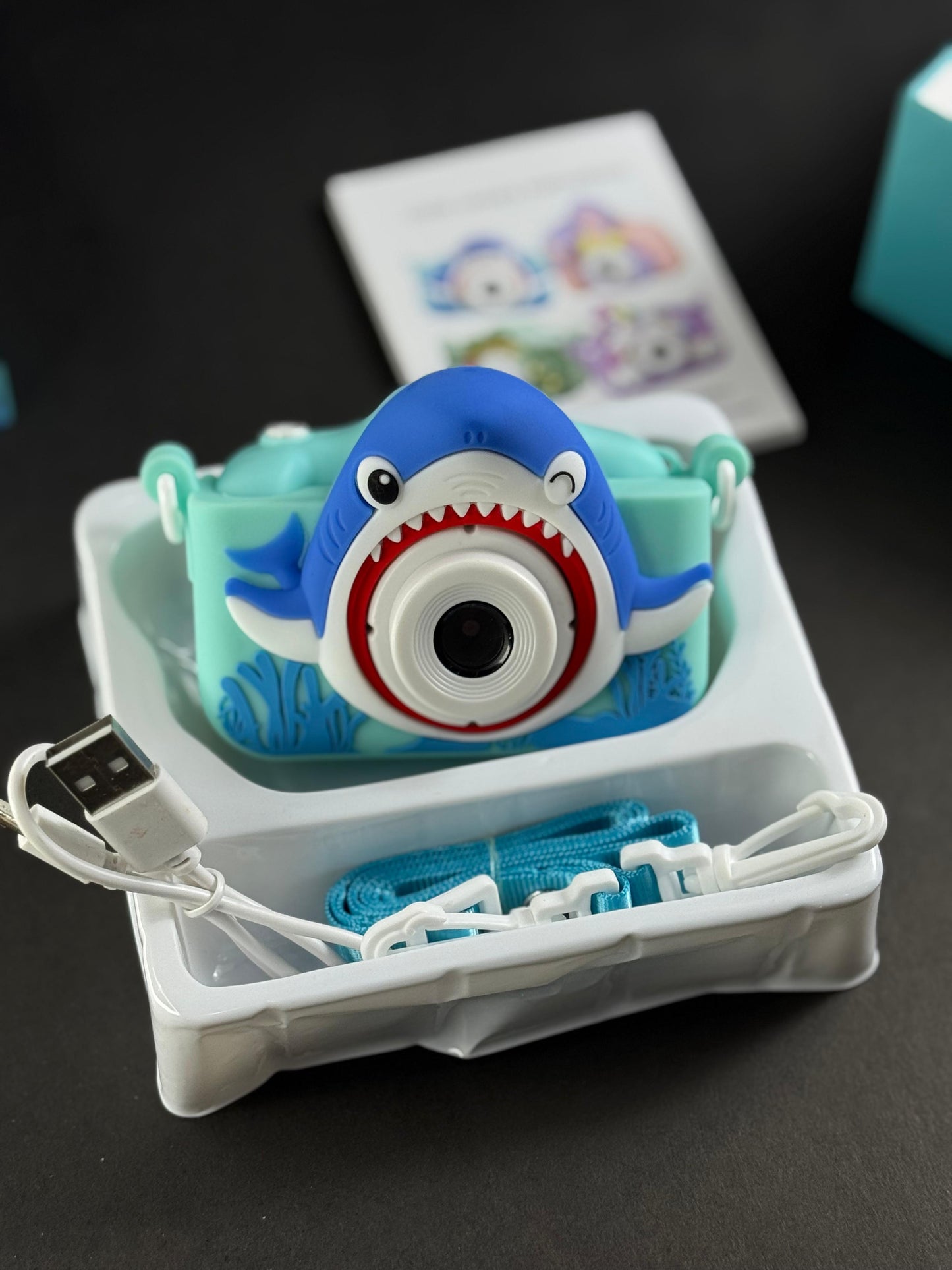 Shark Digital Kids Camera HD Video/Picture Rechargeable