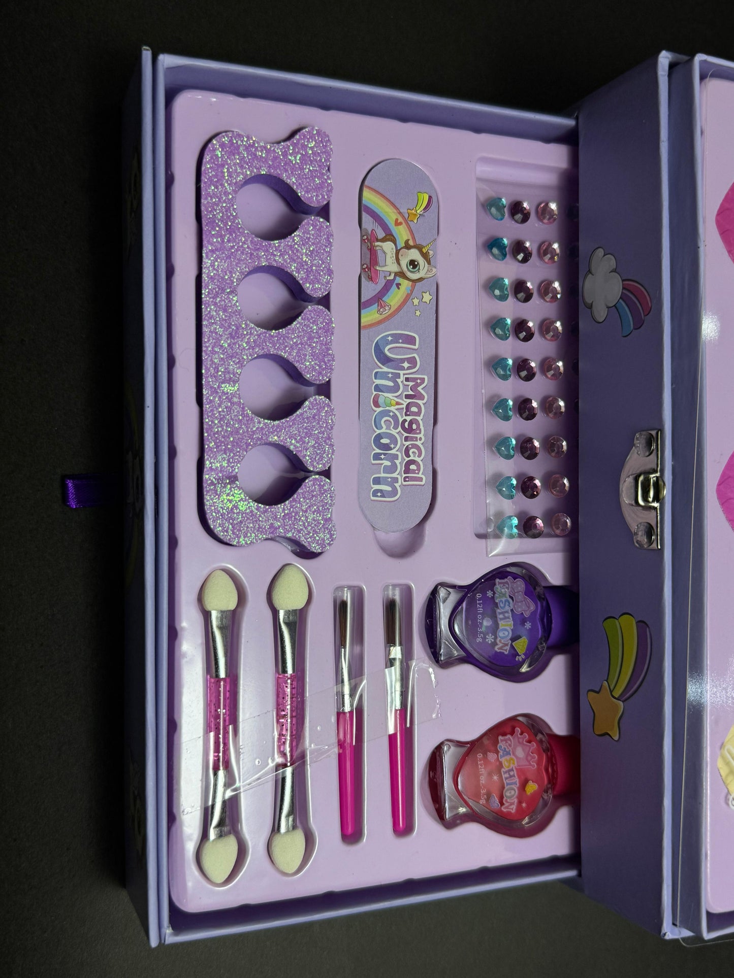🦄 Magical Unicorn Makeup Box – Sparkle, Shine & Believe! 💄🌈