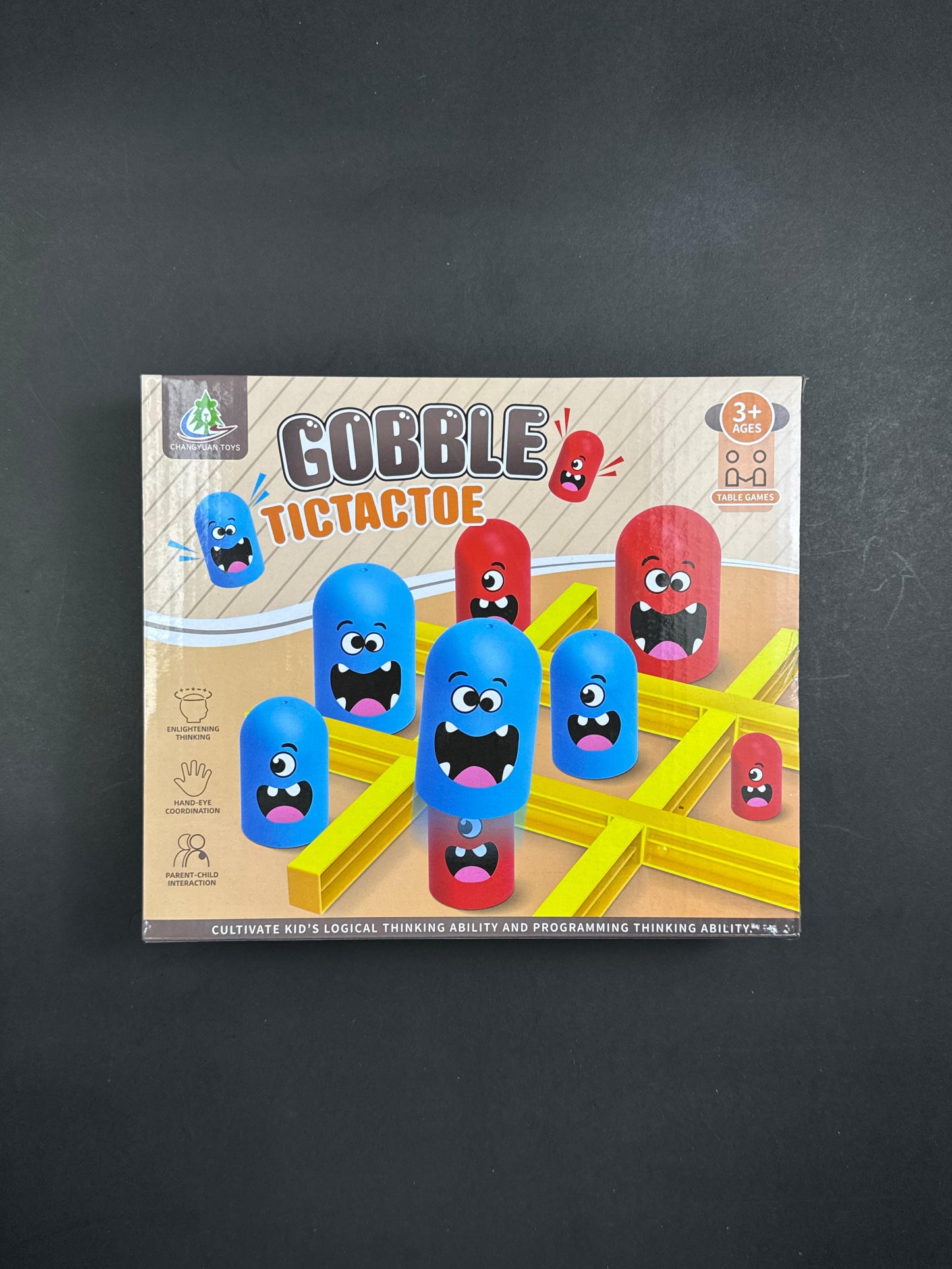 Gobble Monsters: Tic Tac Toe Showdown