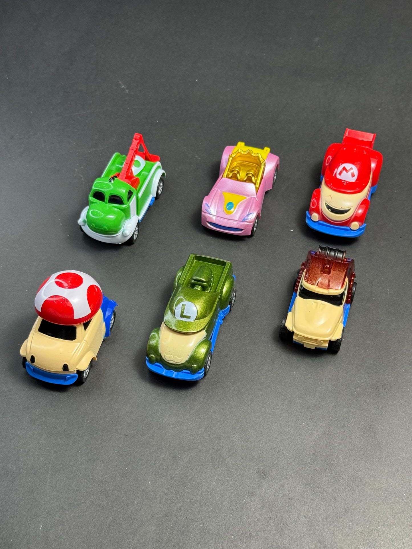Super Mario Racer Car Set (6-Pack)🚗